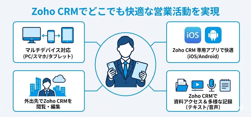 スマートフォン・タブレットに対応